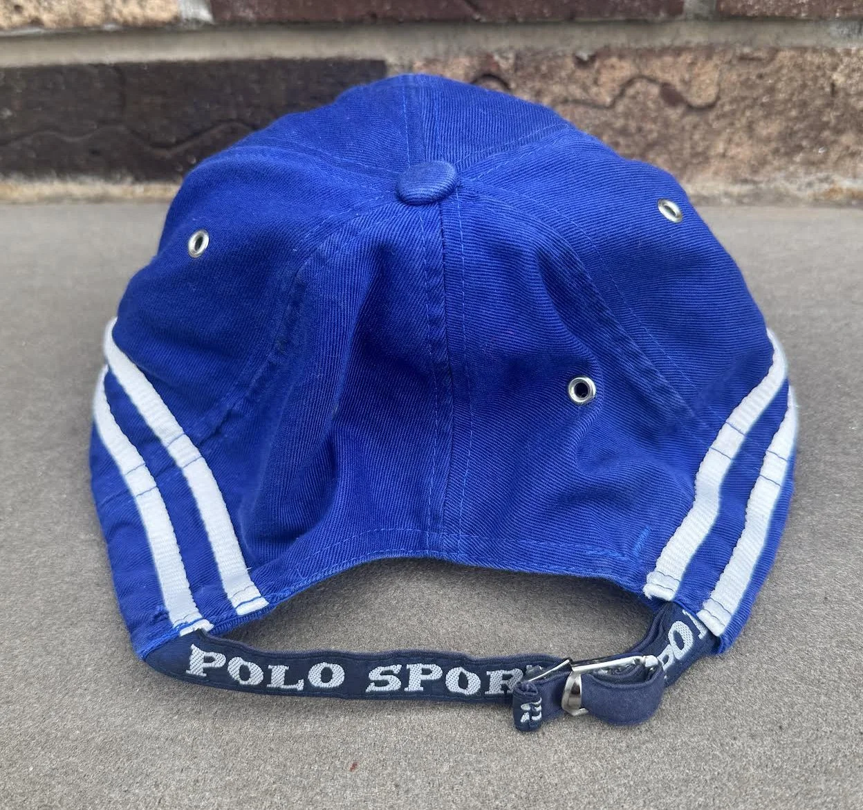 Vintage Polo Sport Ralph Lauren P67 Badge Hat — RootsBK